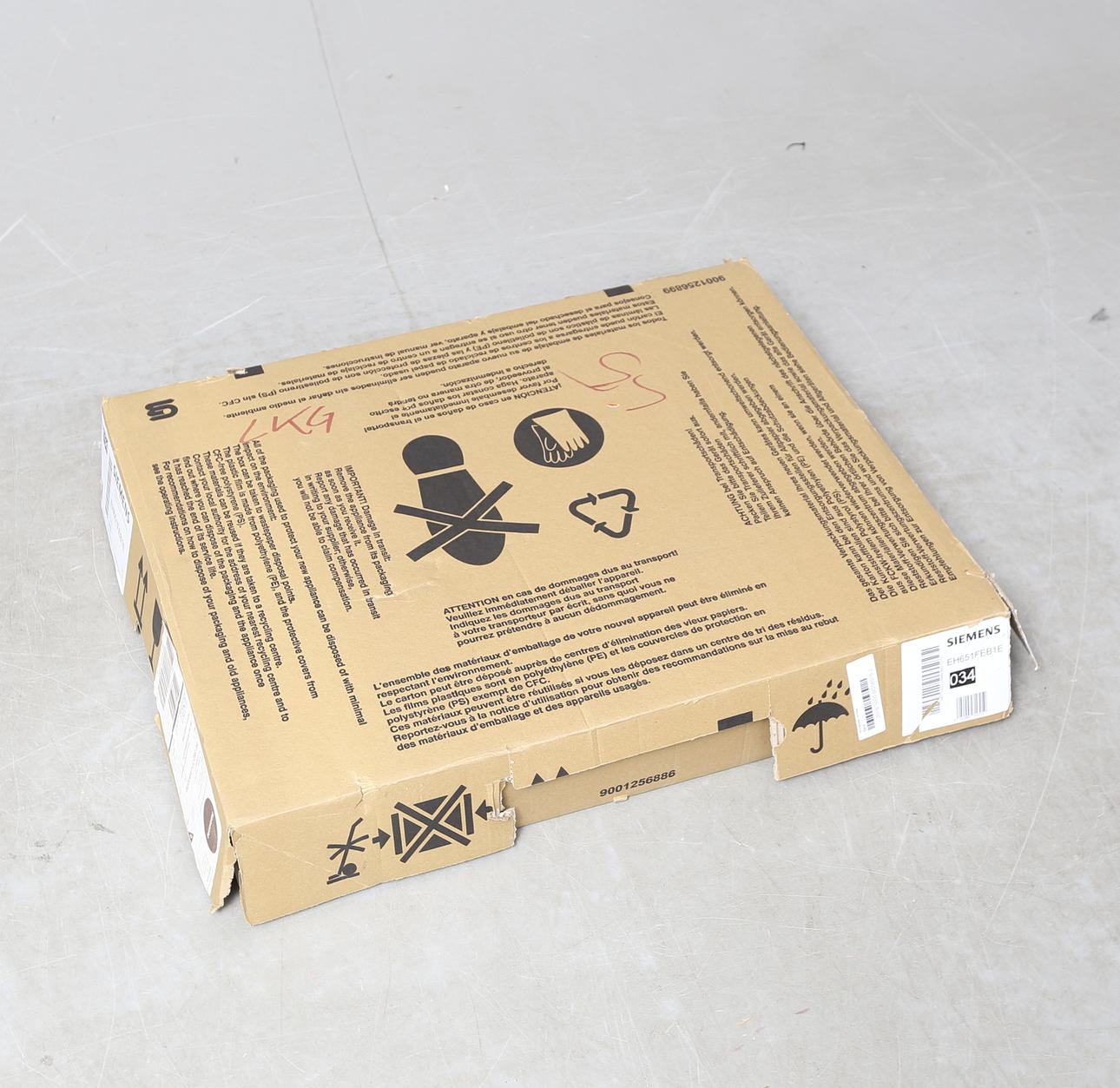 INDUKTIOLEITO, Siemens EH651FEB1E.