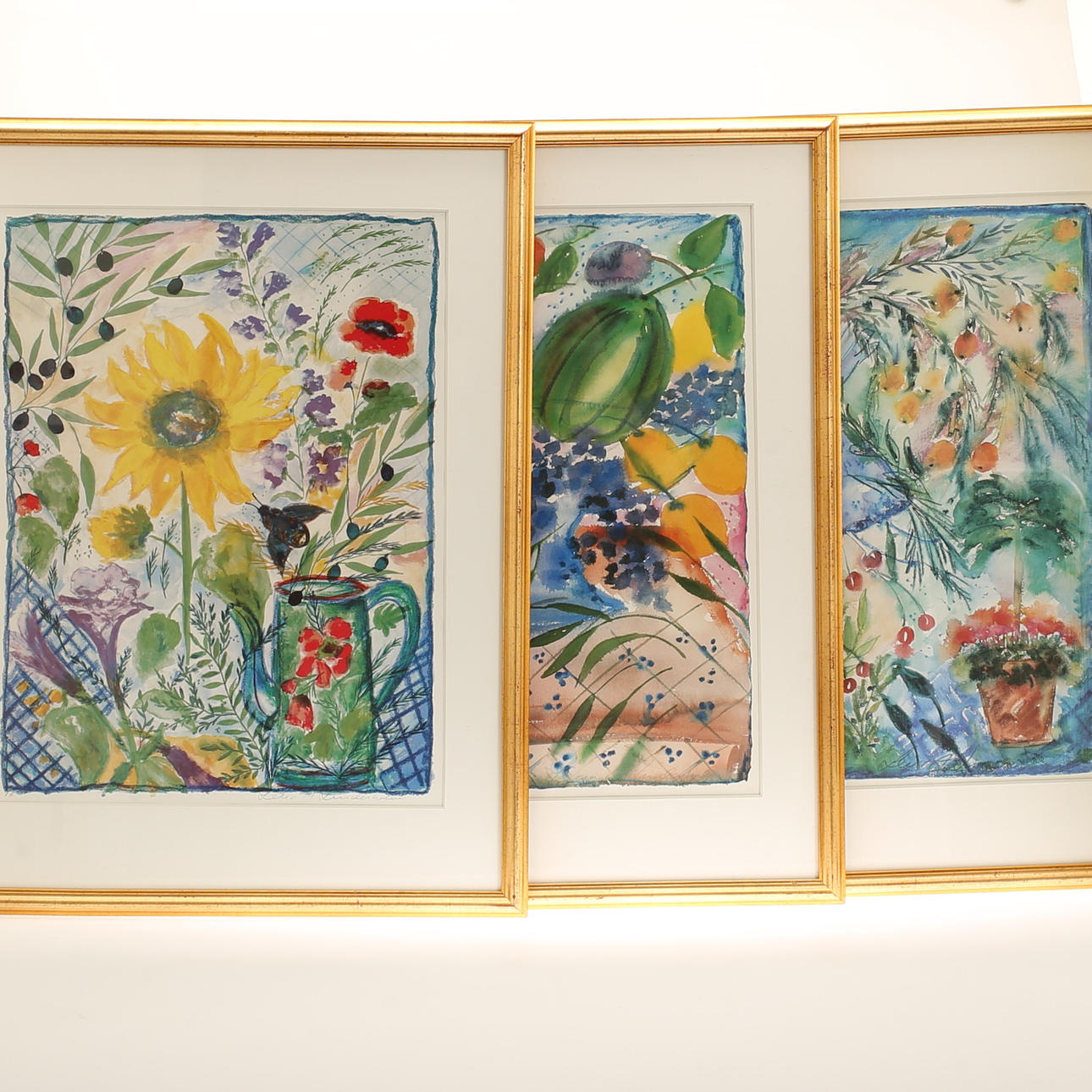 LENA LINDERHOLM. Tryck, 3 stycken.