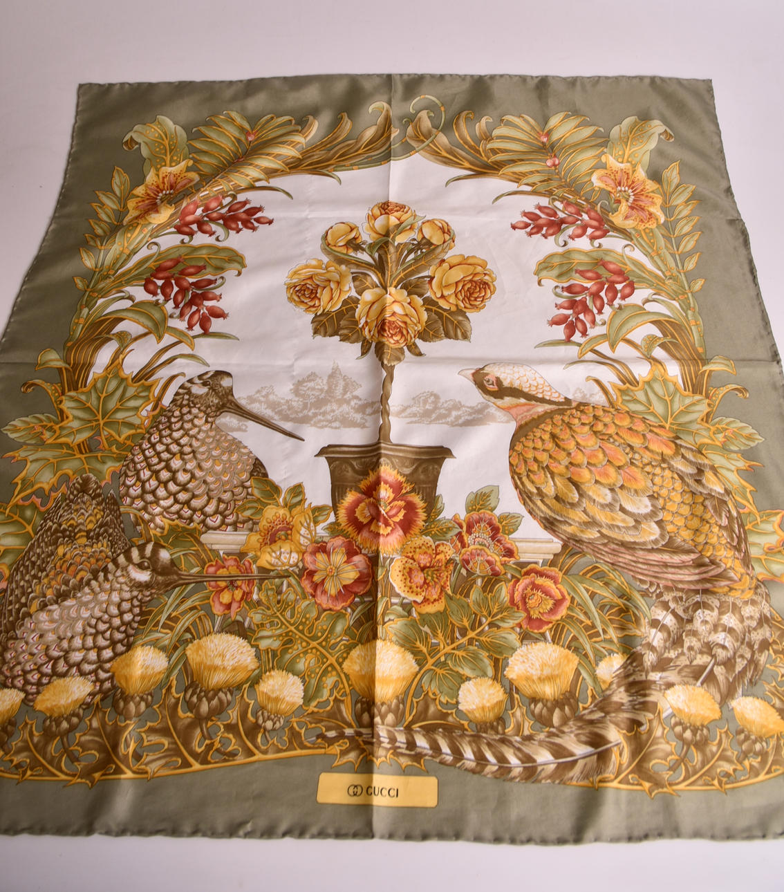 TØRklæder silke GUCCI.