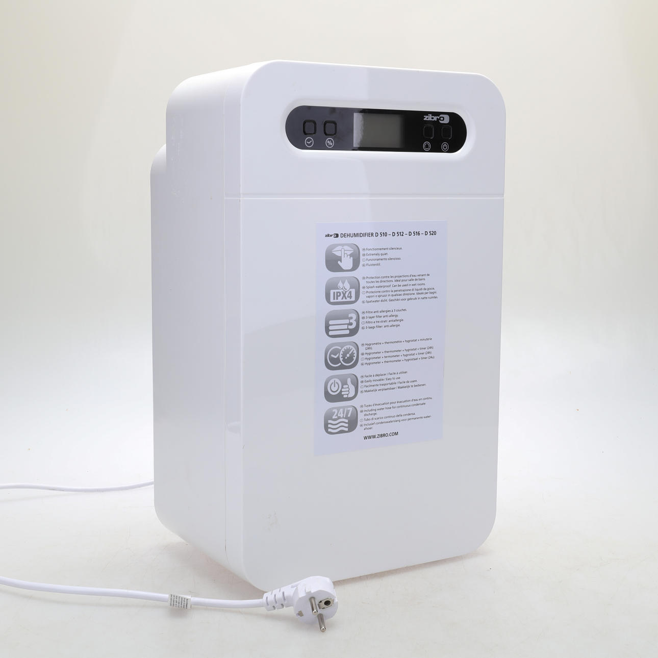 DEHUMIDIFIER, Zibro D512, Contemporary.