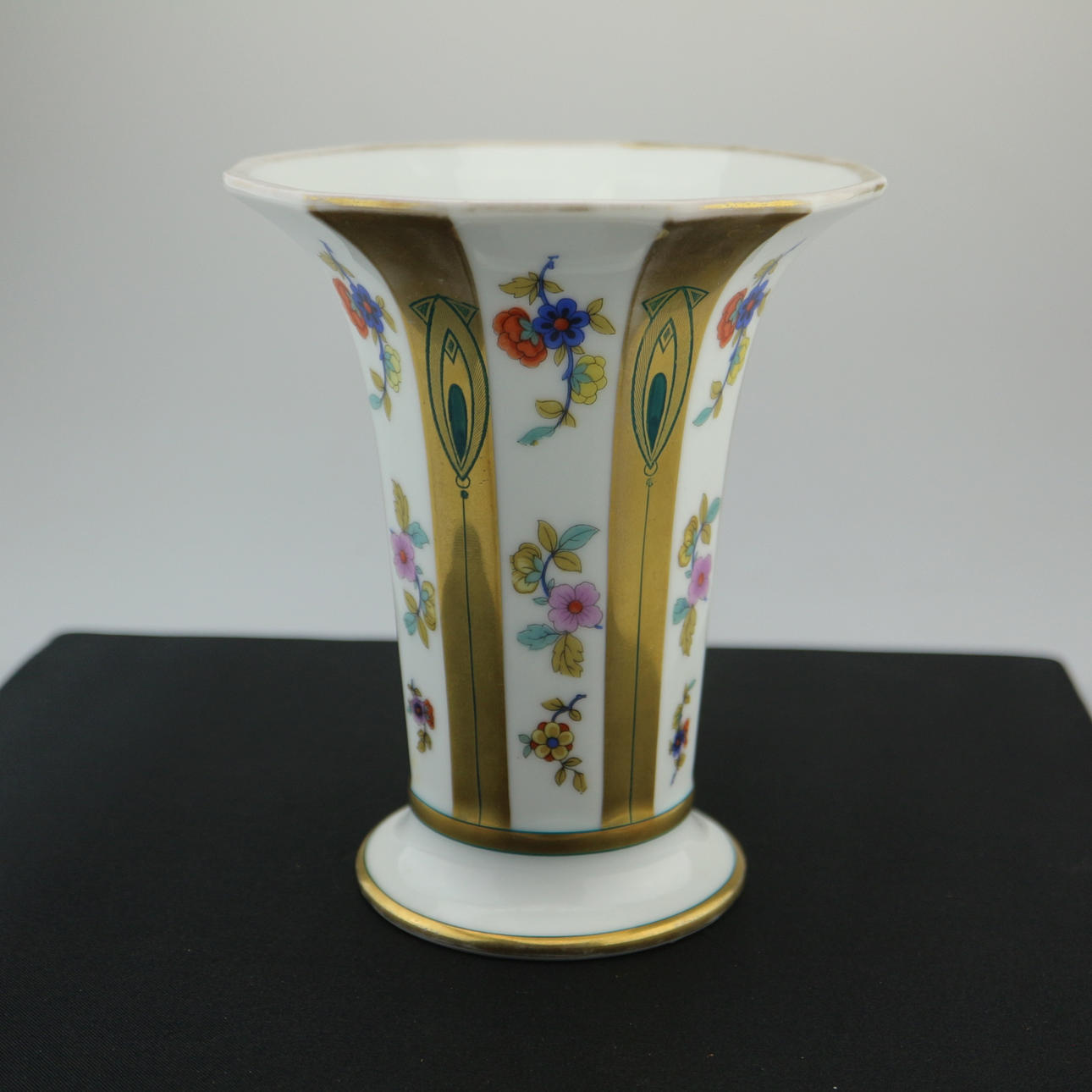 BAENSCH LETTIN JUGENDSTIL VASE.