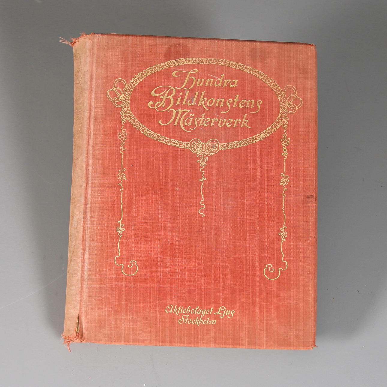 BOK, Hundra Bildkonstens Mästerverk, Aktiebolaget Ljus, 1904.