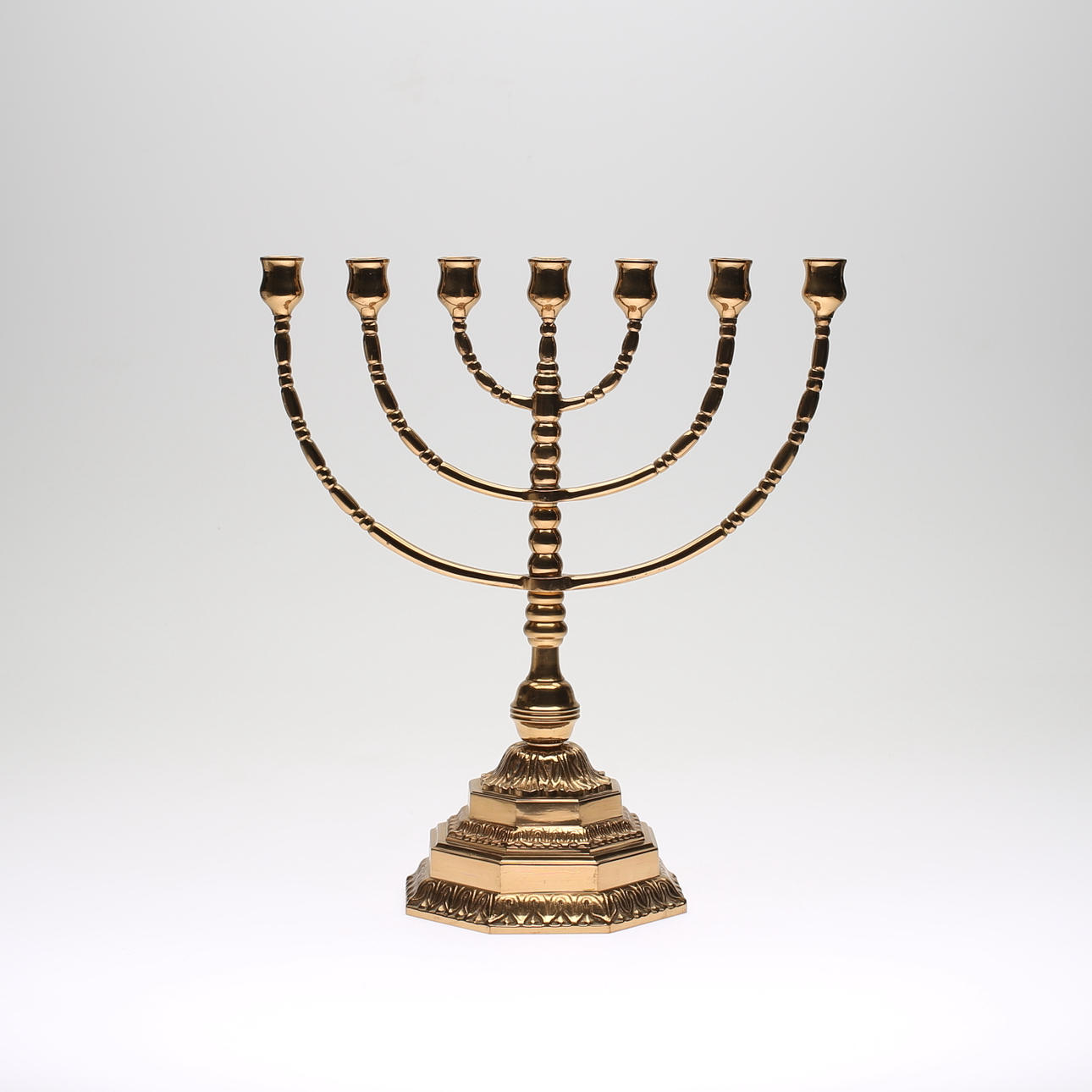 MENORAH/KANDELABER, malm, 1900-tal.