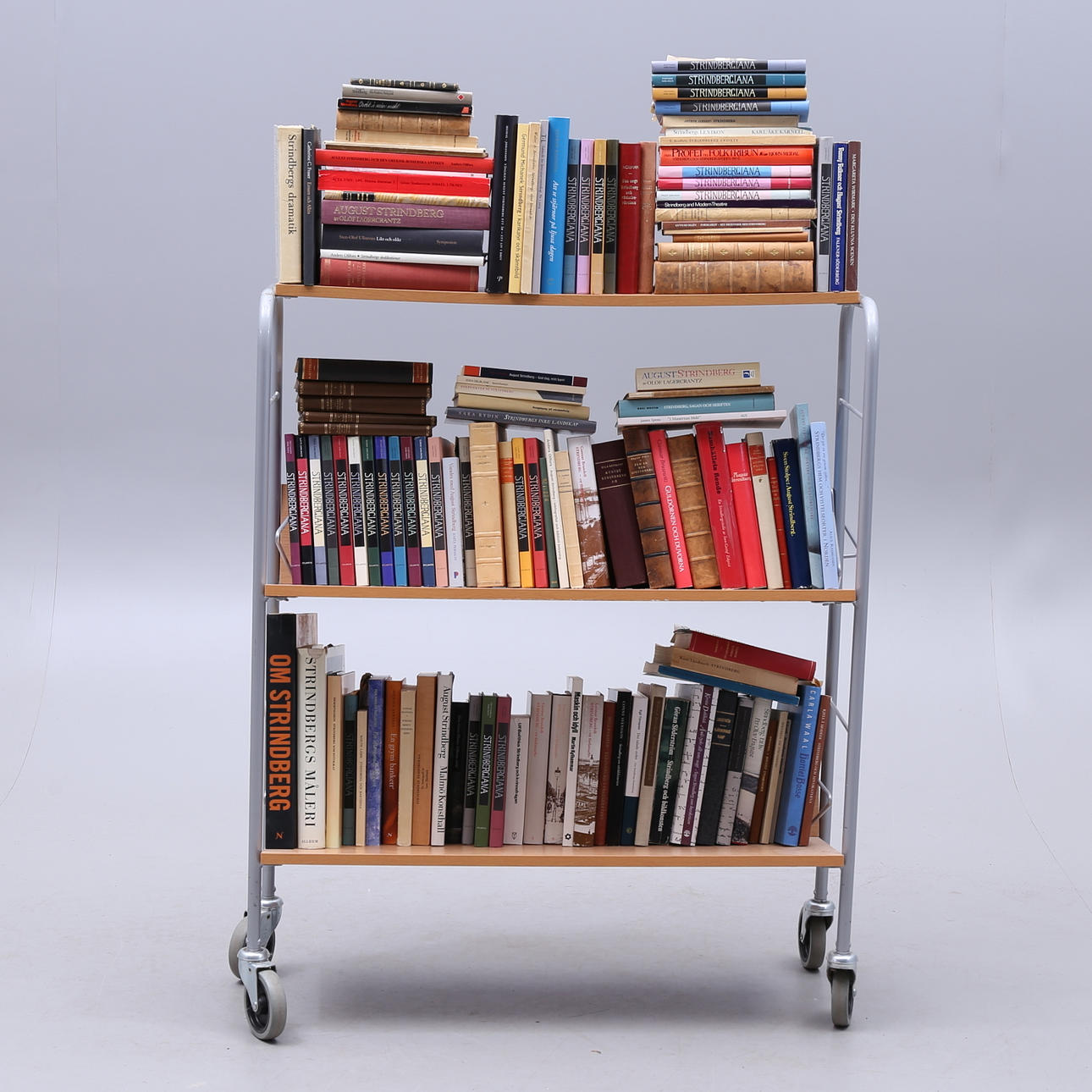 BÖCKER, ca 131 st, om August Strindberg.