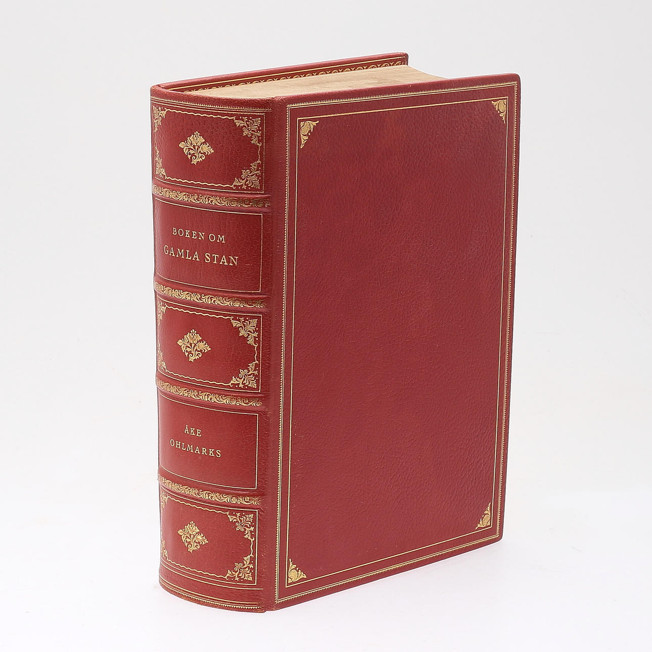 ÅKE OHLMARKS. "Boken om Gamla Stan", 1953.