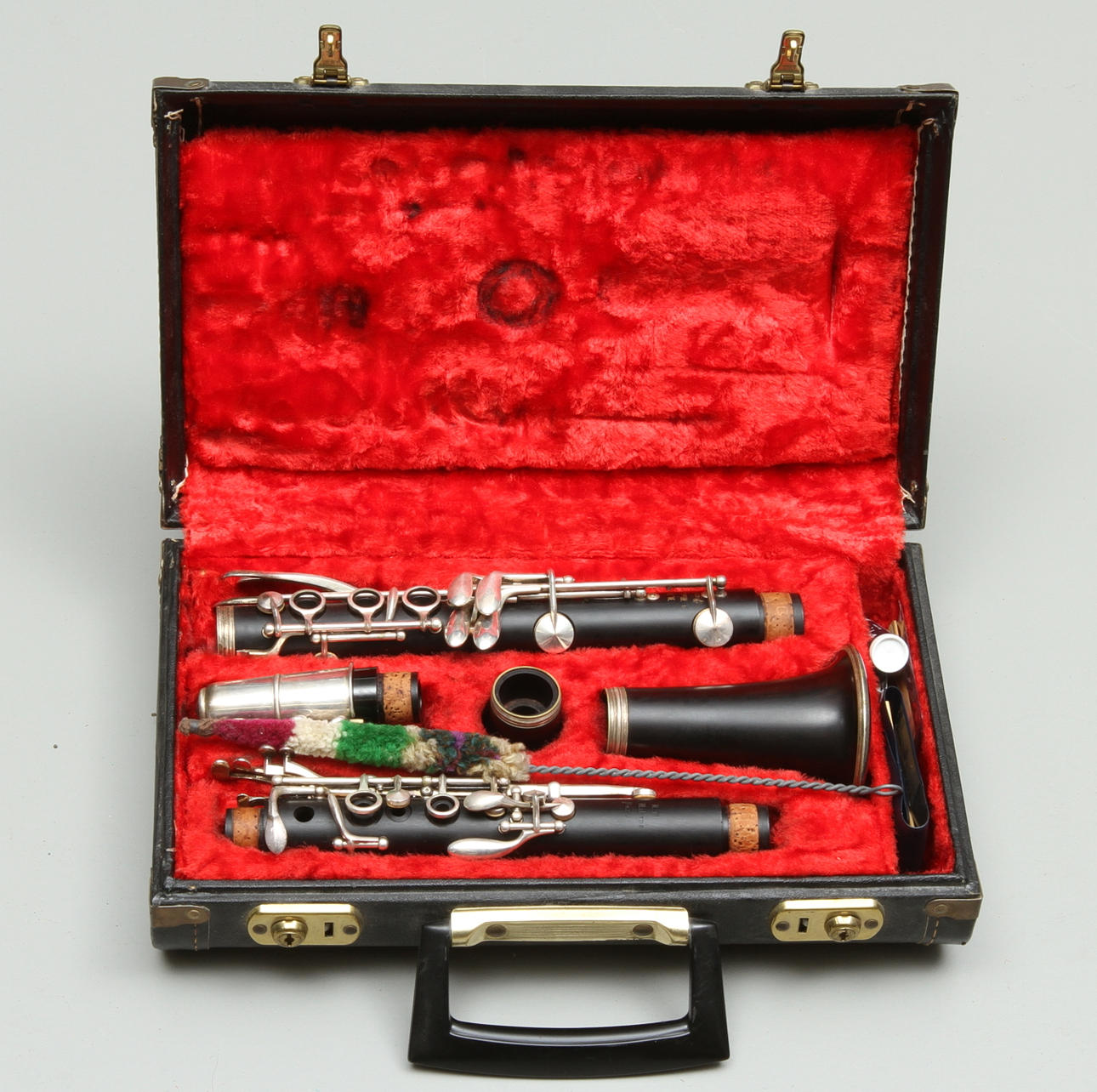 KLARINETT, i låda, Malerne Paris, 1900-tal.