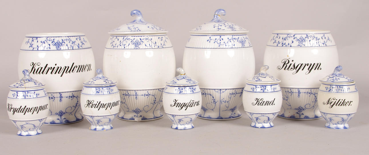 KRYDDBURKAR, Villeroy & Bosch, Dresden.