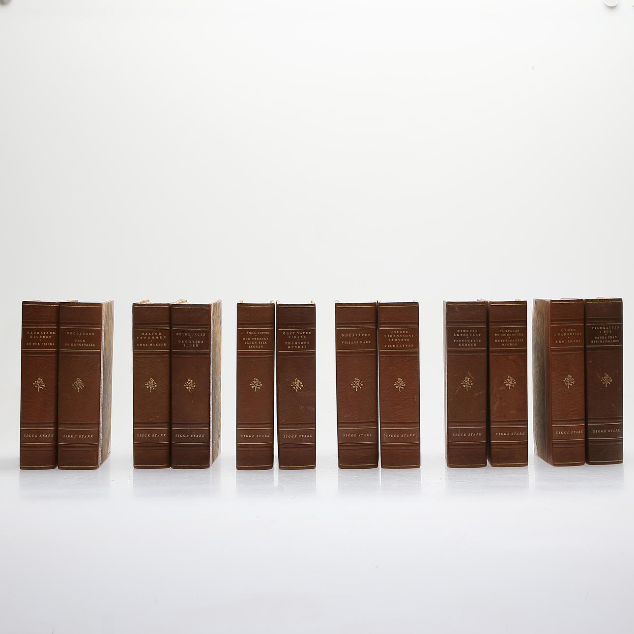 12 BOOKS, Sigge Stark, 1900s.