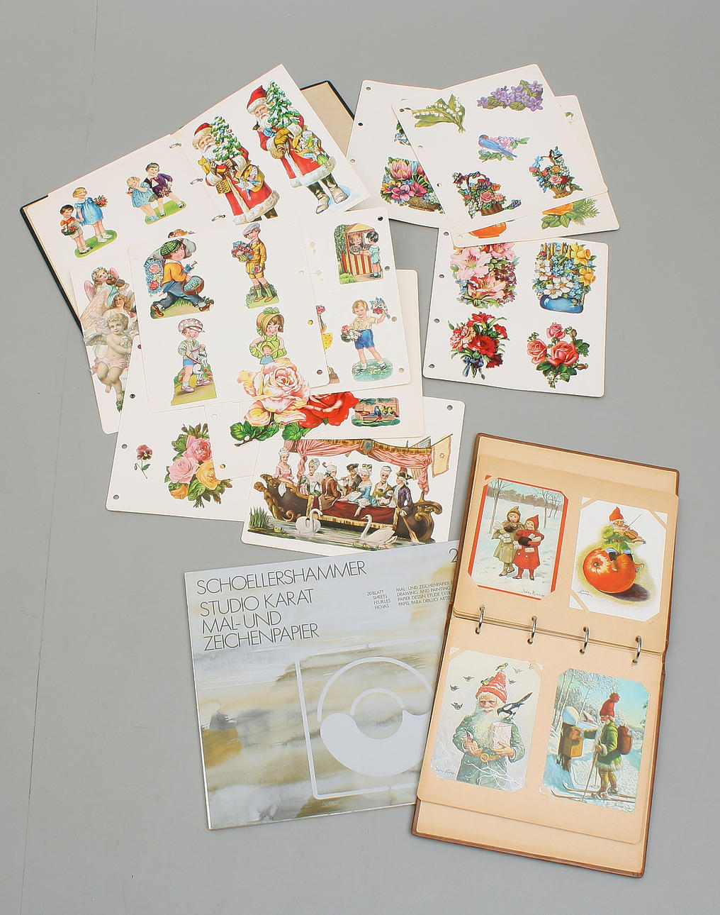 SAMLING BOKMÄRKEN + VYKORT.