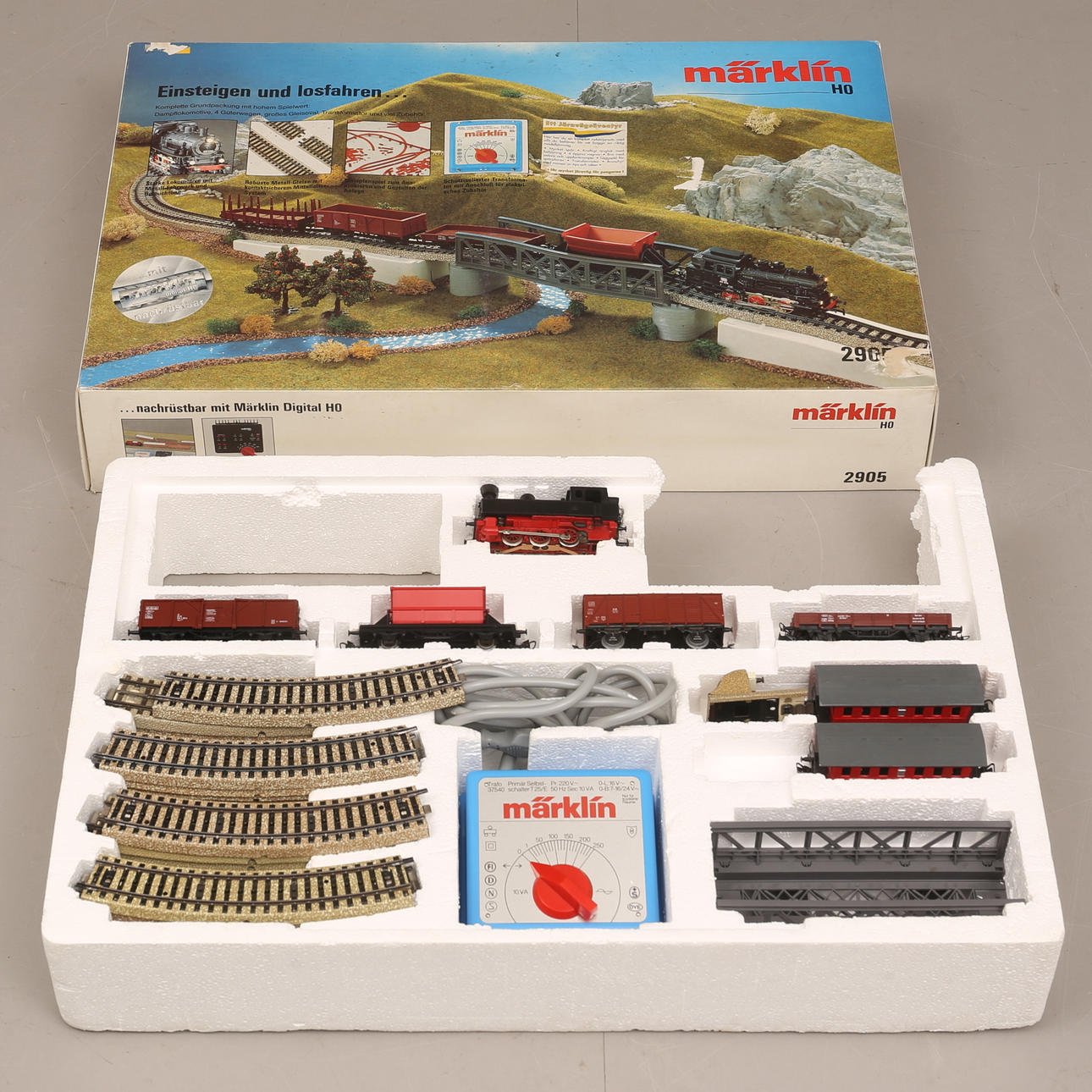 MÄRKLIN, juego de trenes 2905.