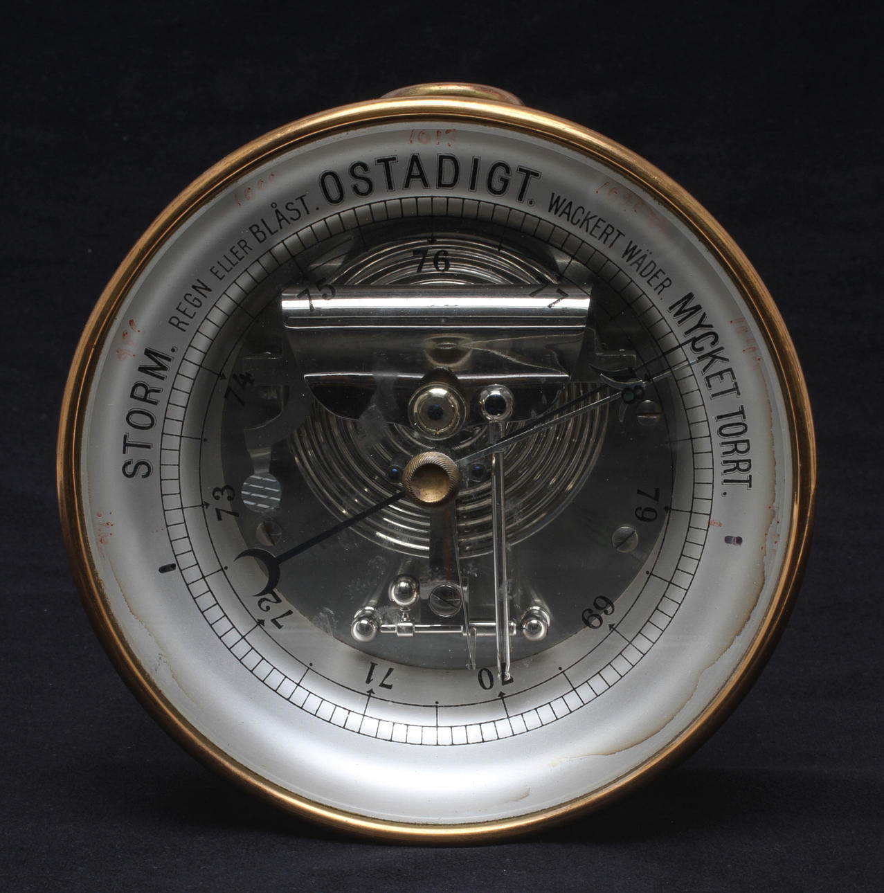 BAROMETER,1900-talets första hälft.