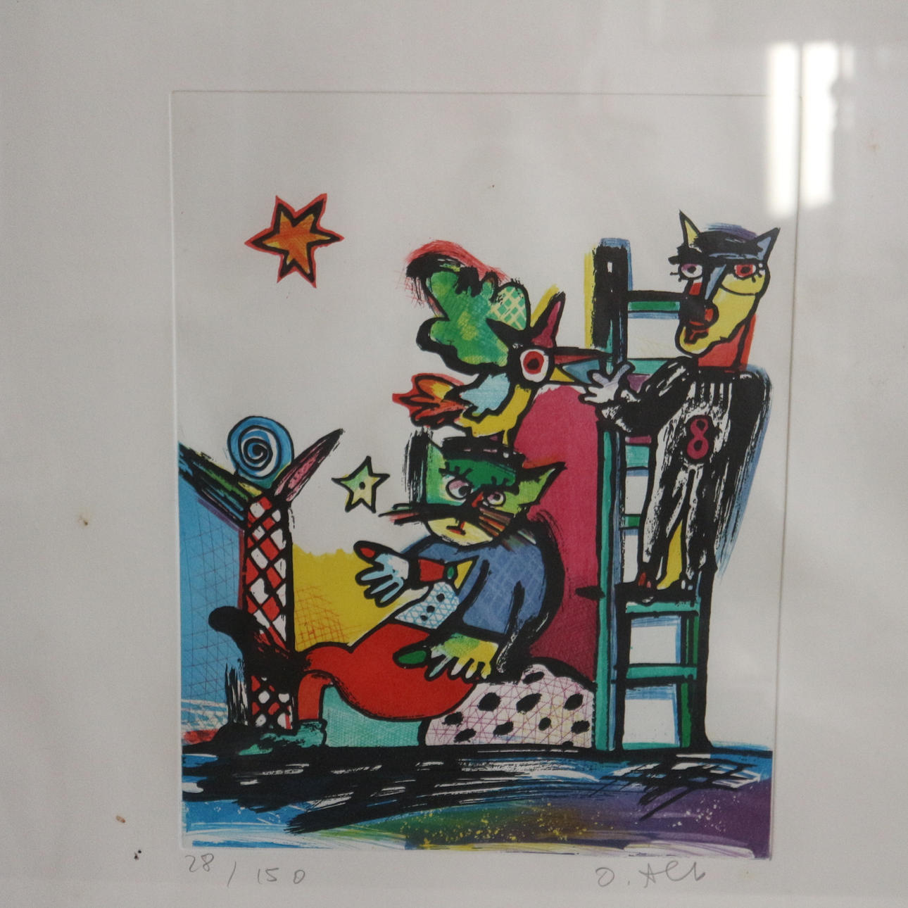 OTMAR ALT. LITOGRAFÍA.