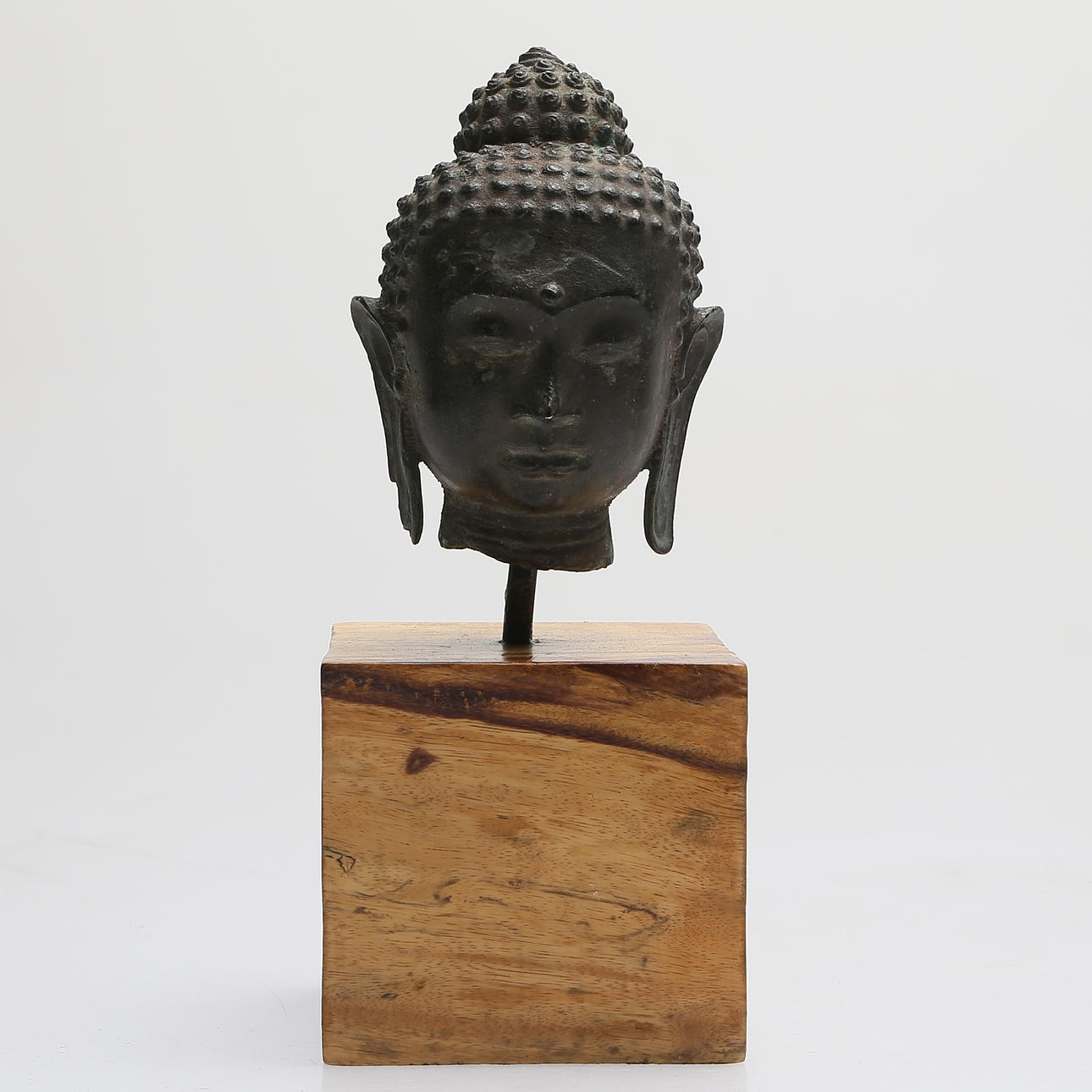 BUDDHAHUVUD, brons, Indonesien.