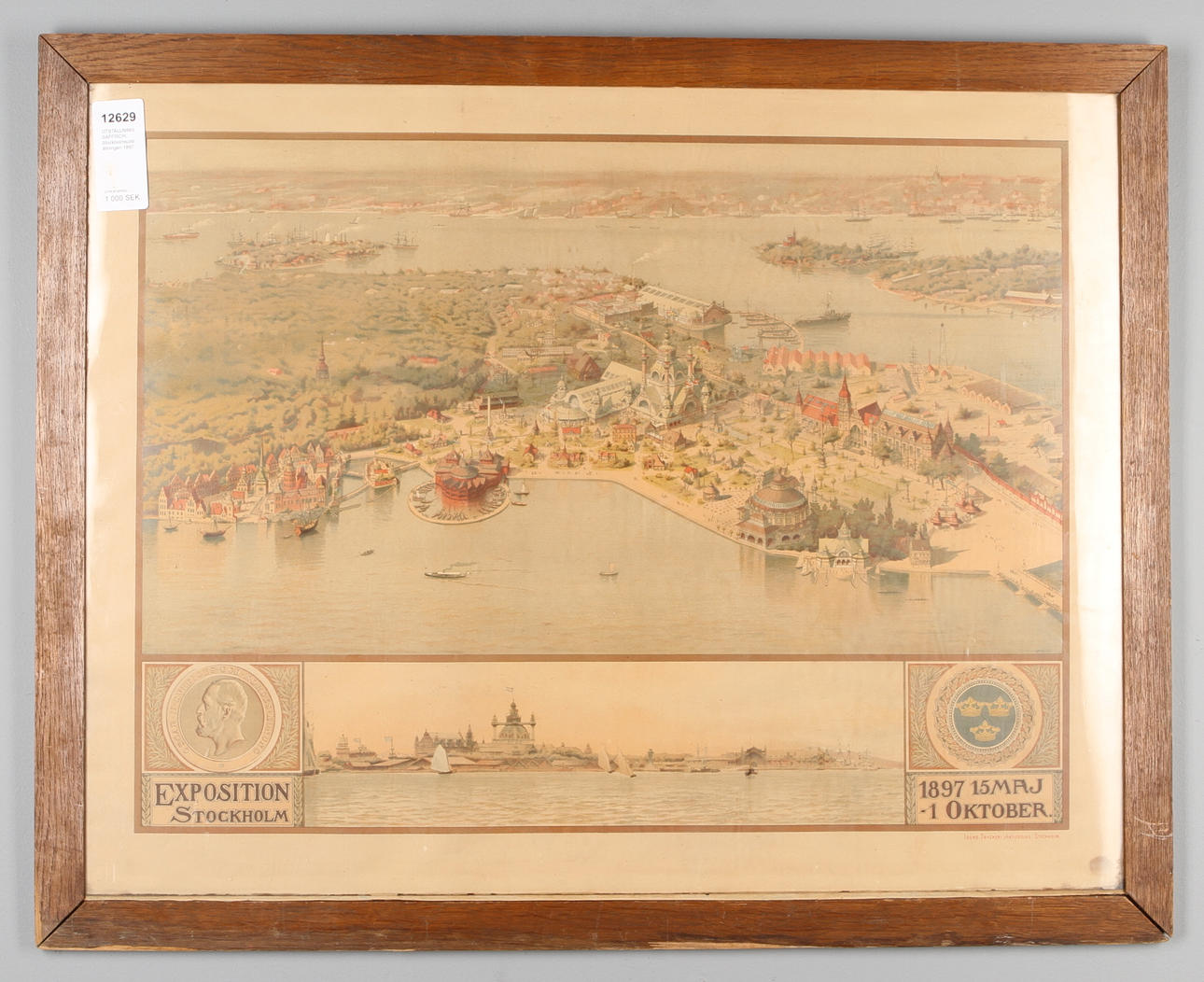 UTSTÄLLNINGSAFFISCH, Stockholmsutställningen 1897.
