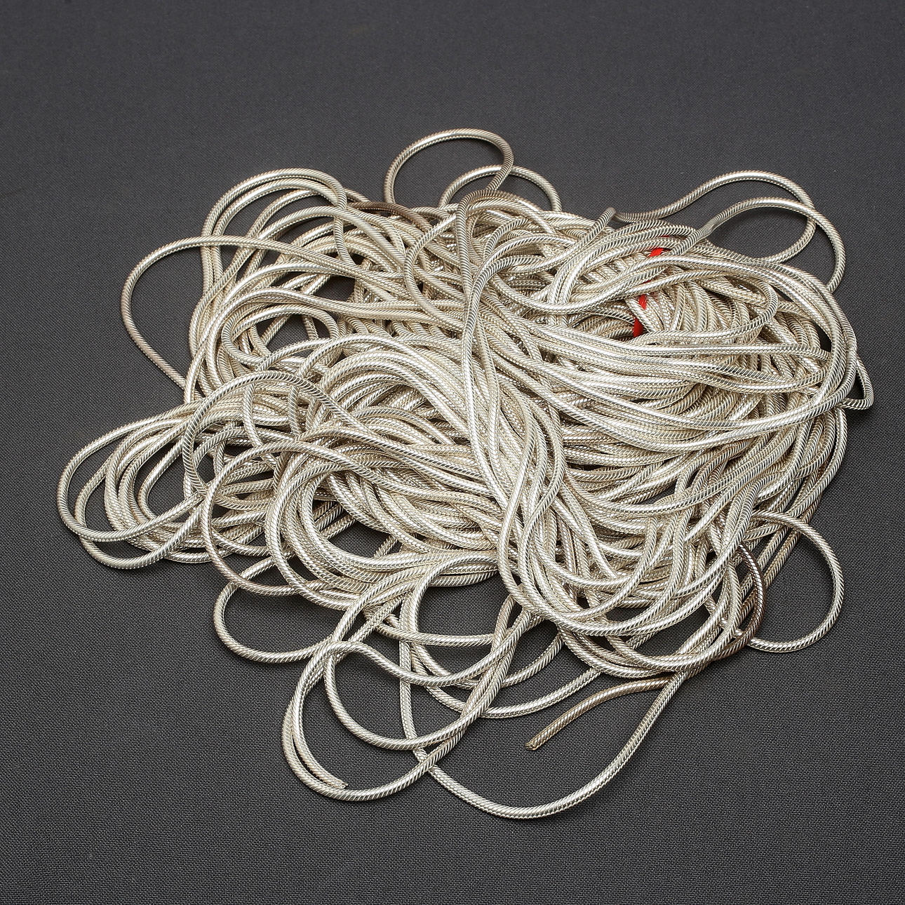 ORMKEDJA, silver, bredd ca 3 mm.