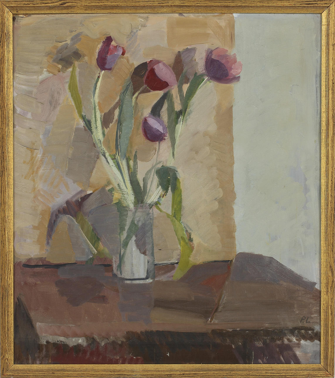 PER LINDEKRANTZ. Olja på duk, signerad P.L.