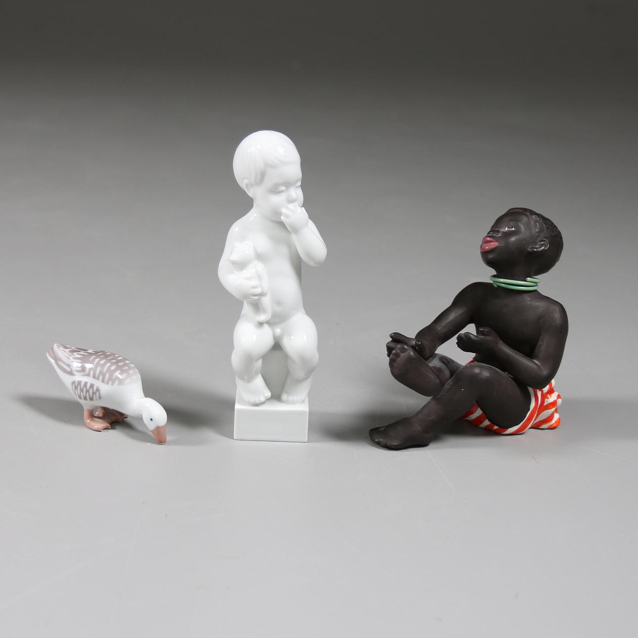 FIGURINER, 3 st, bl.a. Bing & Gröndahl, Danmark.