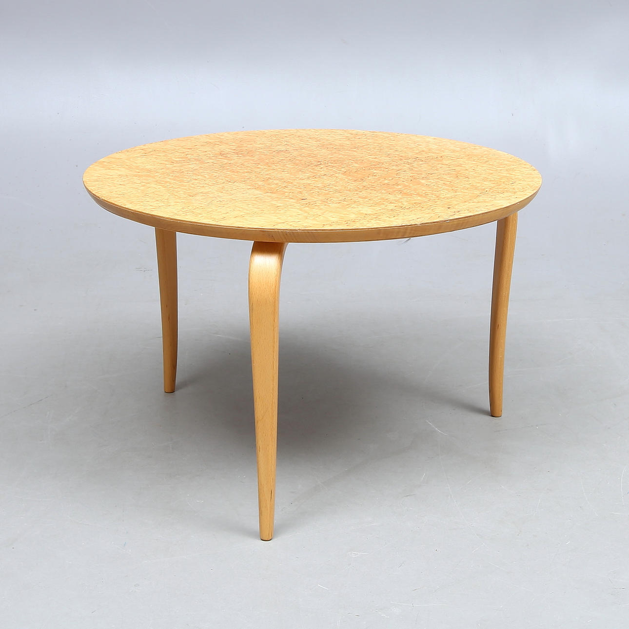 BRUNO MATHSSON. Soffbord, "Annika", brännmärkt Dux.