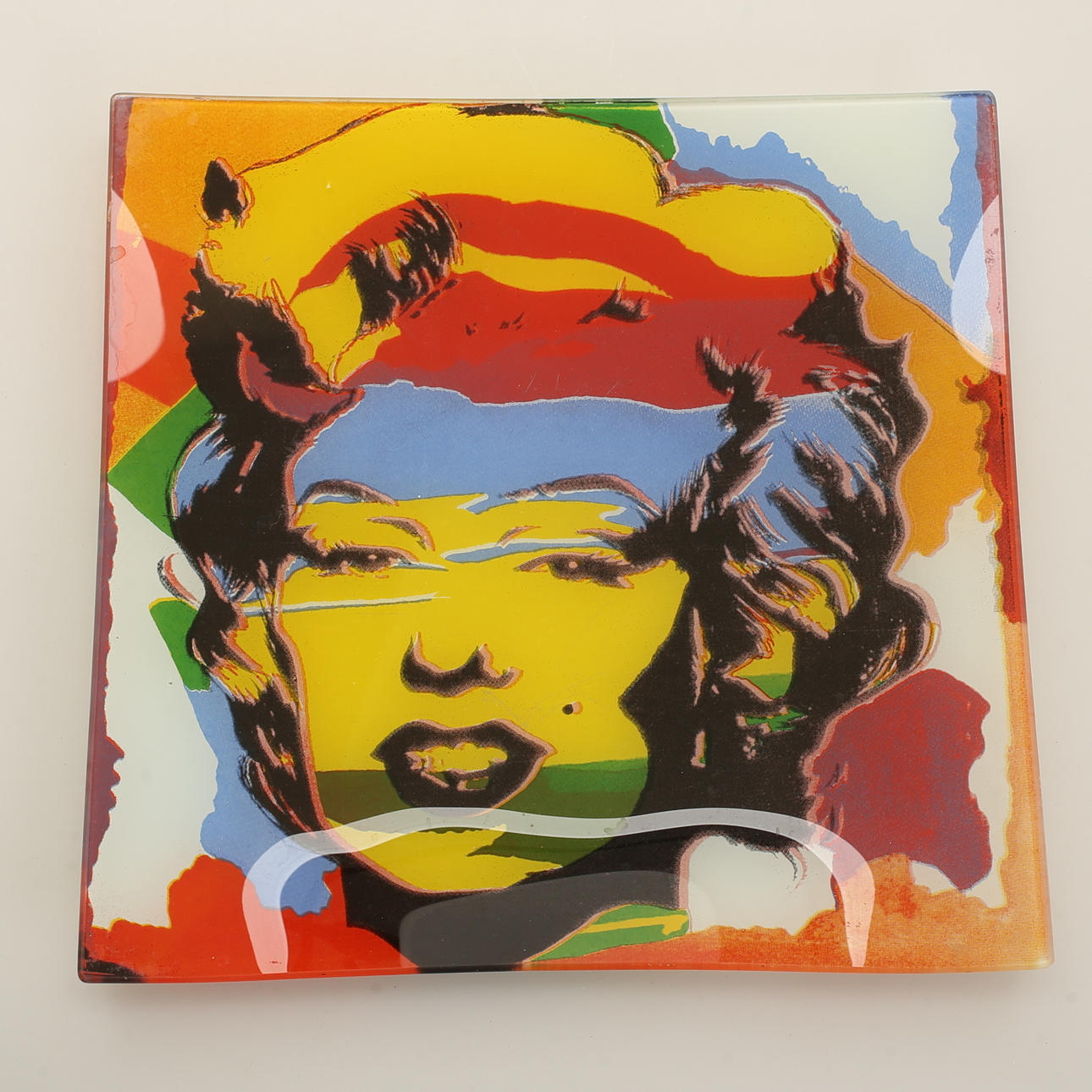 ANDY WARHOL. Efter, fat, glas, Rosenthal.