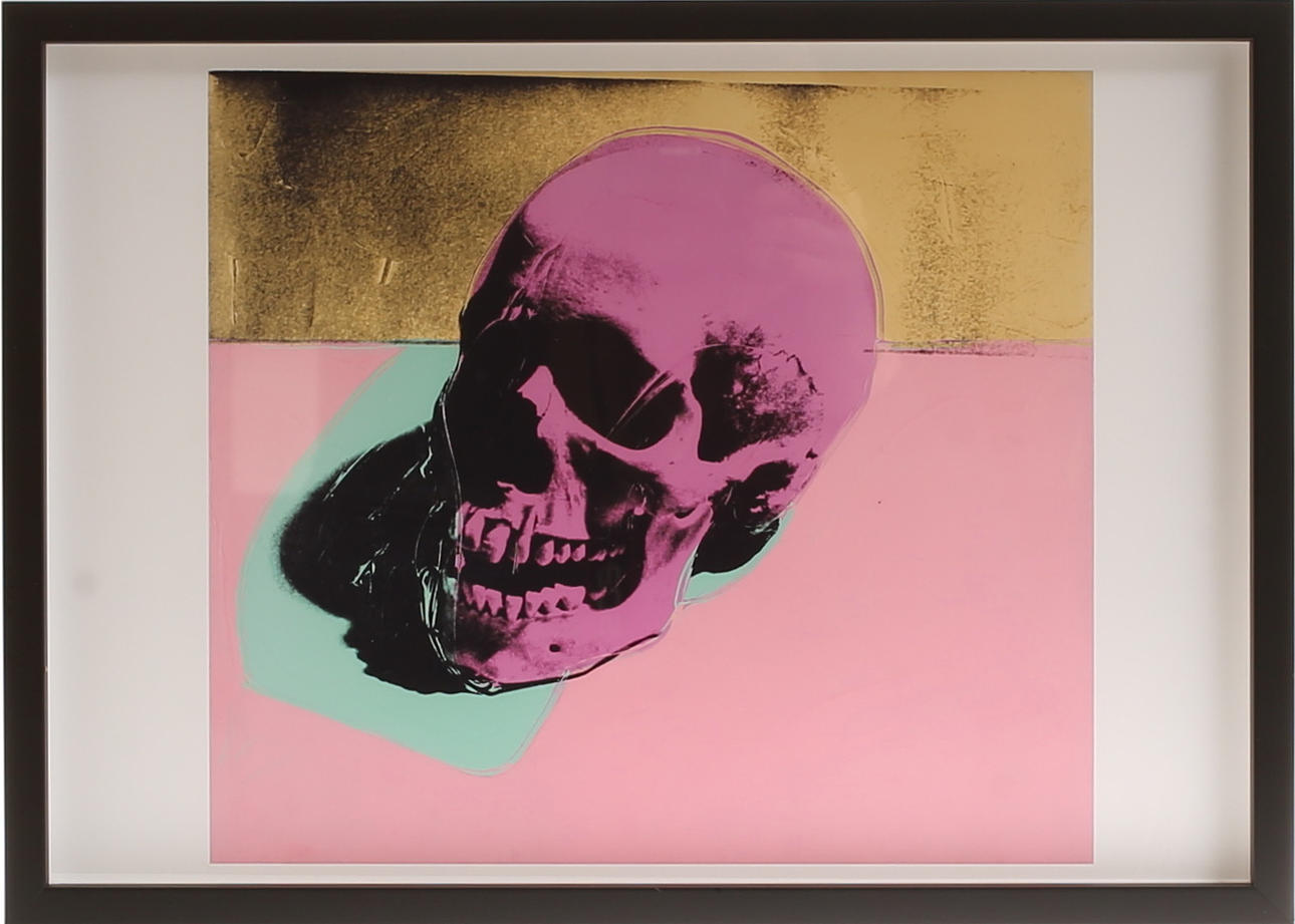ANDY WARHOL. After, press, "The scull".