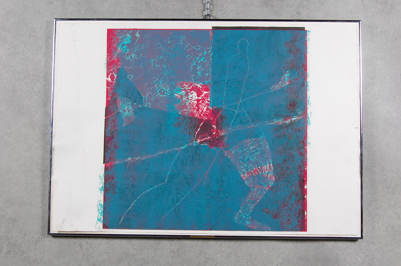 MAX  BOOK. litografi, signerad, numrerad 12/20.