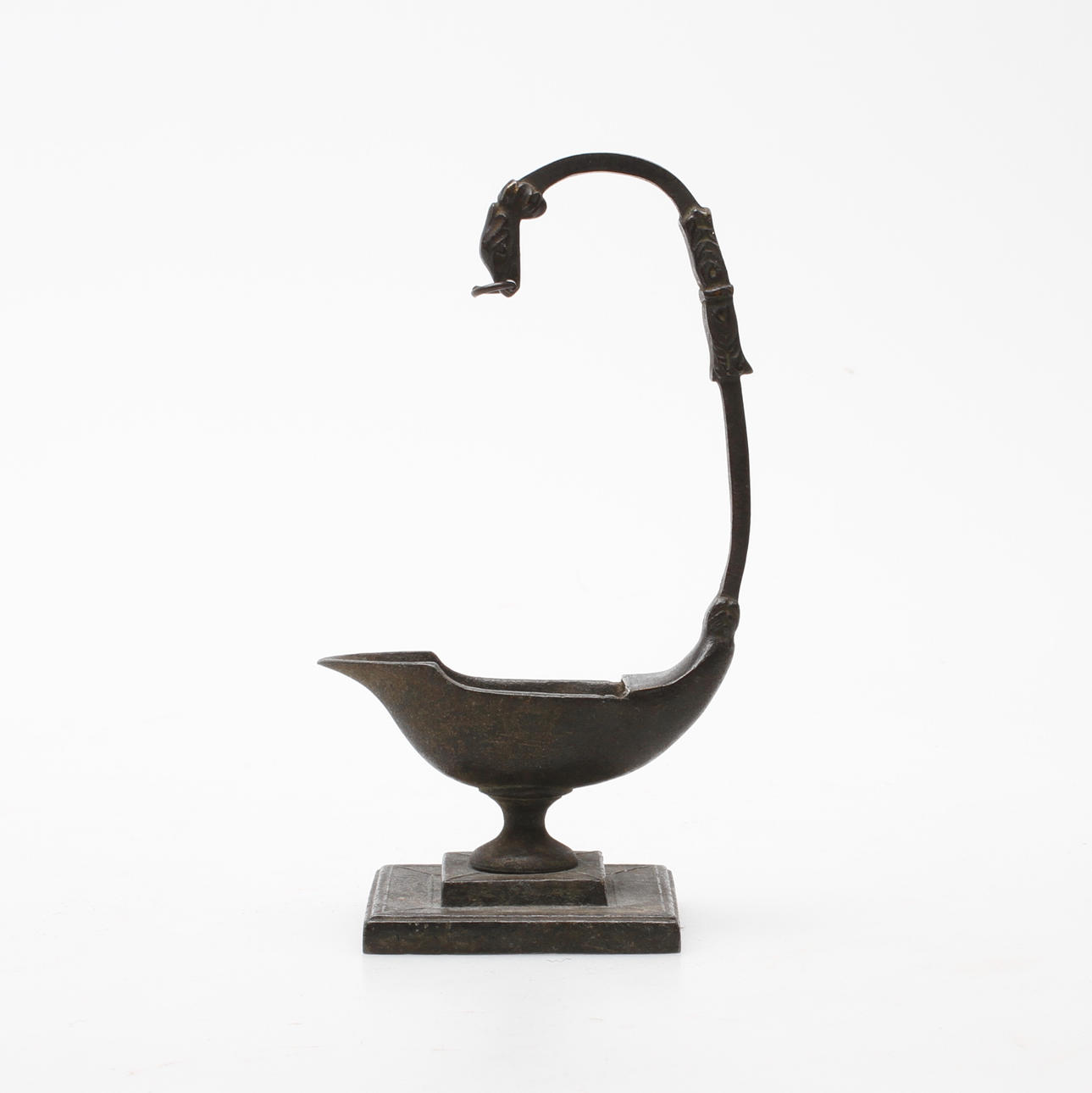 FICKURSSTÄLL, brons, empirestil, 1800-tal.