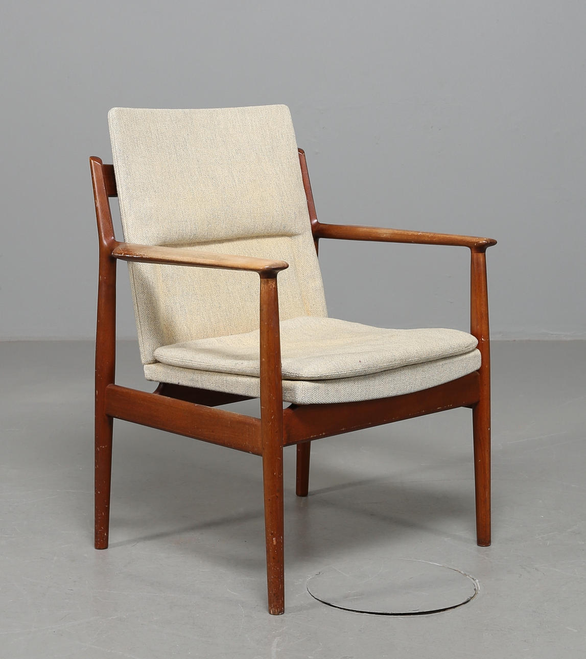 ARNE VODDER, sillón modelo 431, teca, Sibast años 60.