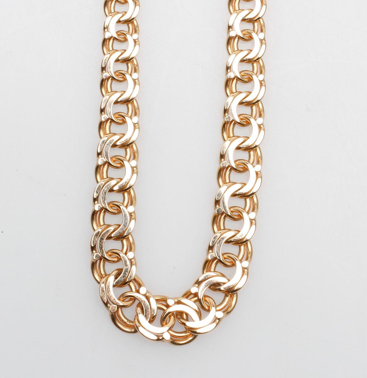 HALSBAND BISMARCK, 18k guld, vikt ca 47,5 gr.