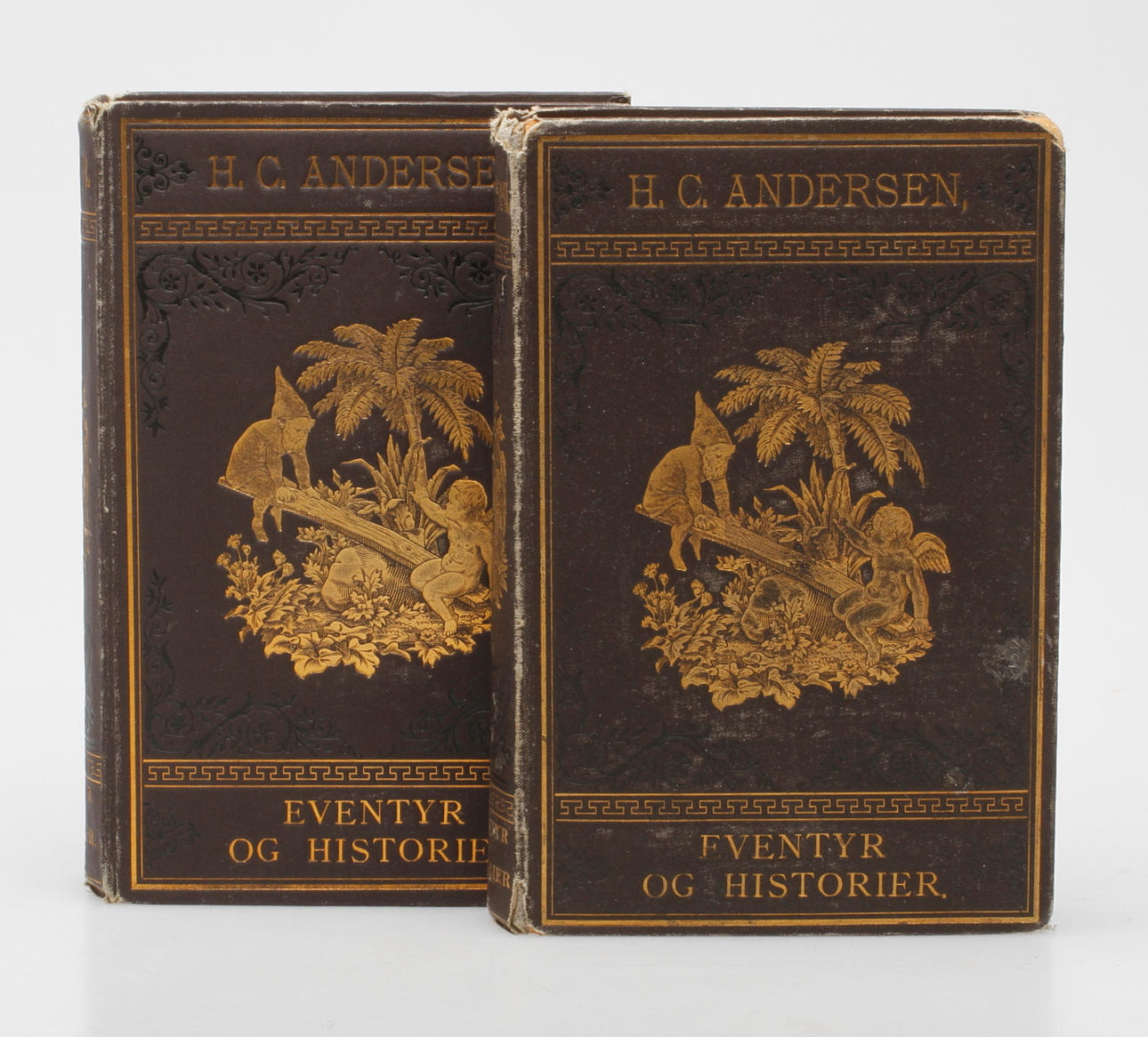 HC ANDERSEN. 2 band, Eventyr og Historier, 1881.