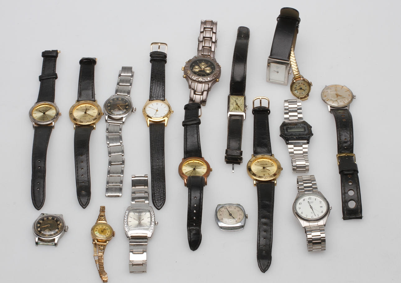 ARMBANDSUR, bl.a. Tissot.