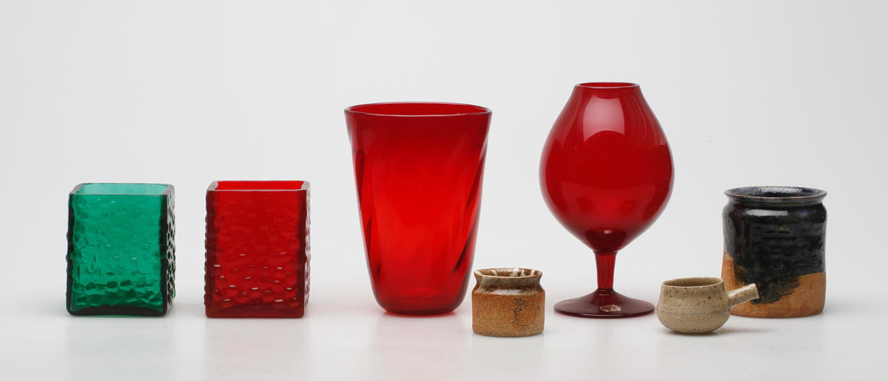 GLAS och KERAMIK, Amie Stålkrantz samt Reijmyre.