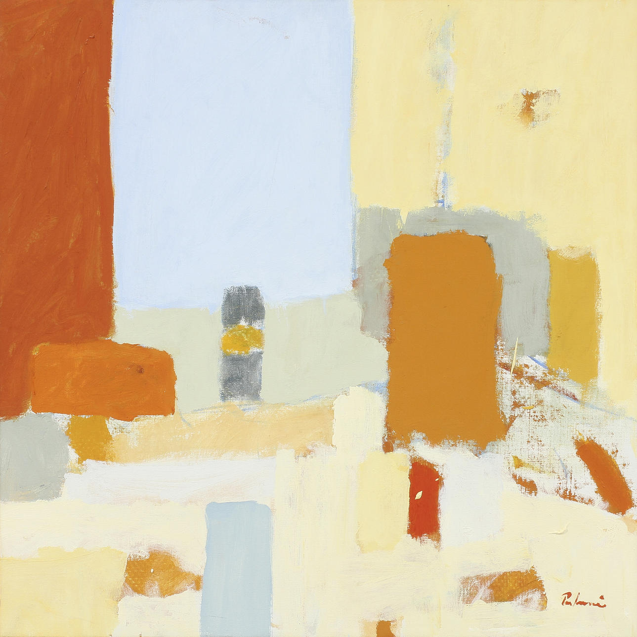 ANDERS PALMÉR, olja på duk, sign.