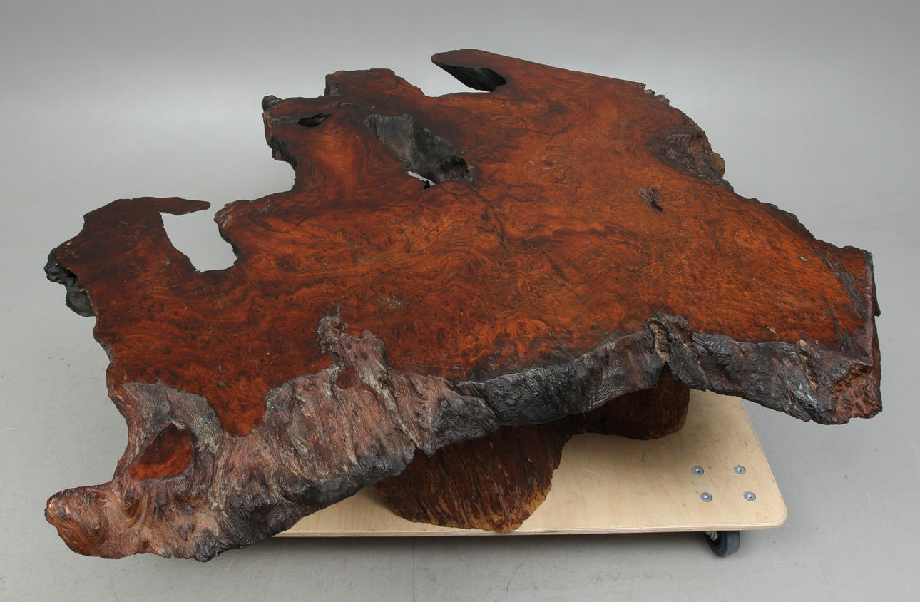 SOFFBORD, redwood, 1900/2000-tal.