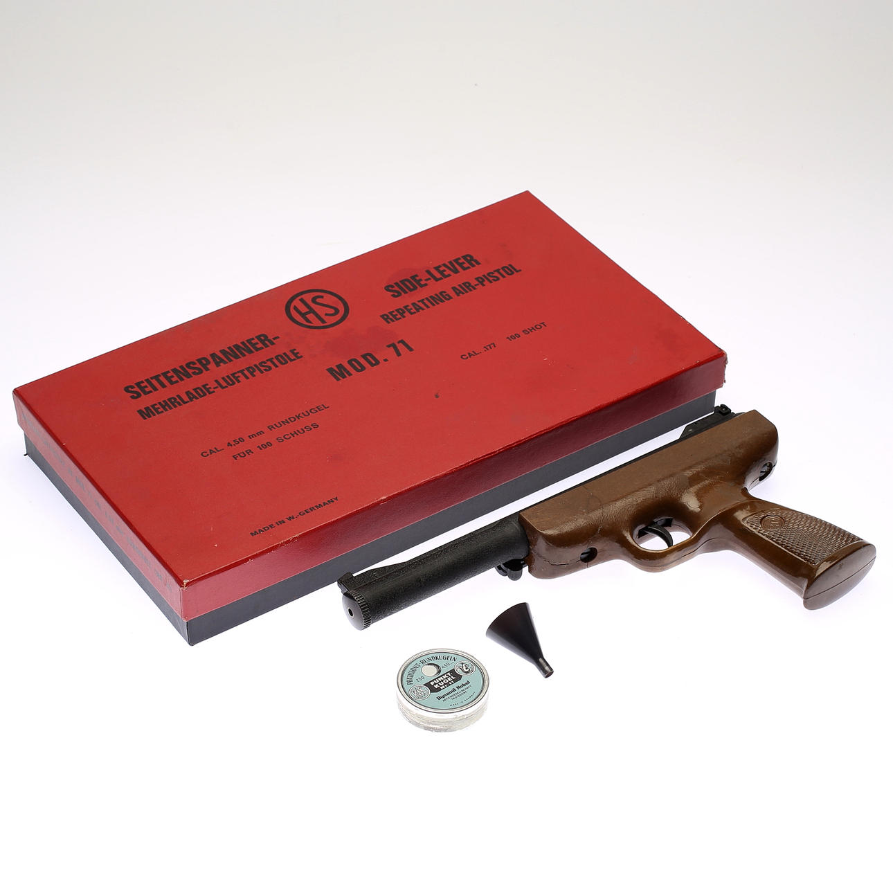 LUFTPISTOL, Herbert Schmidt, Model 71, kal 4,5.