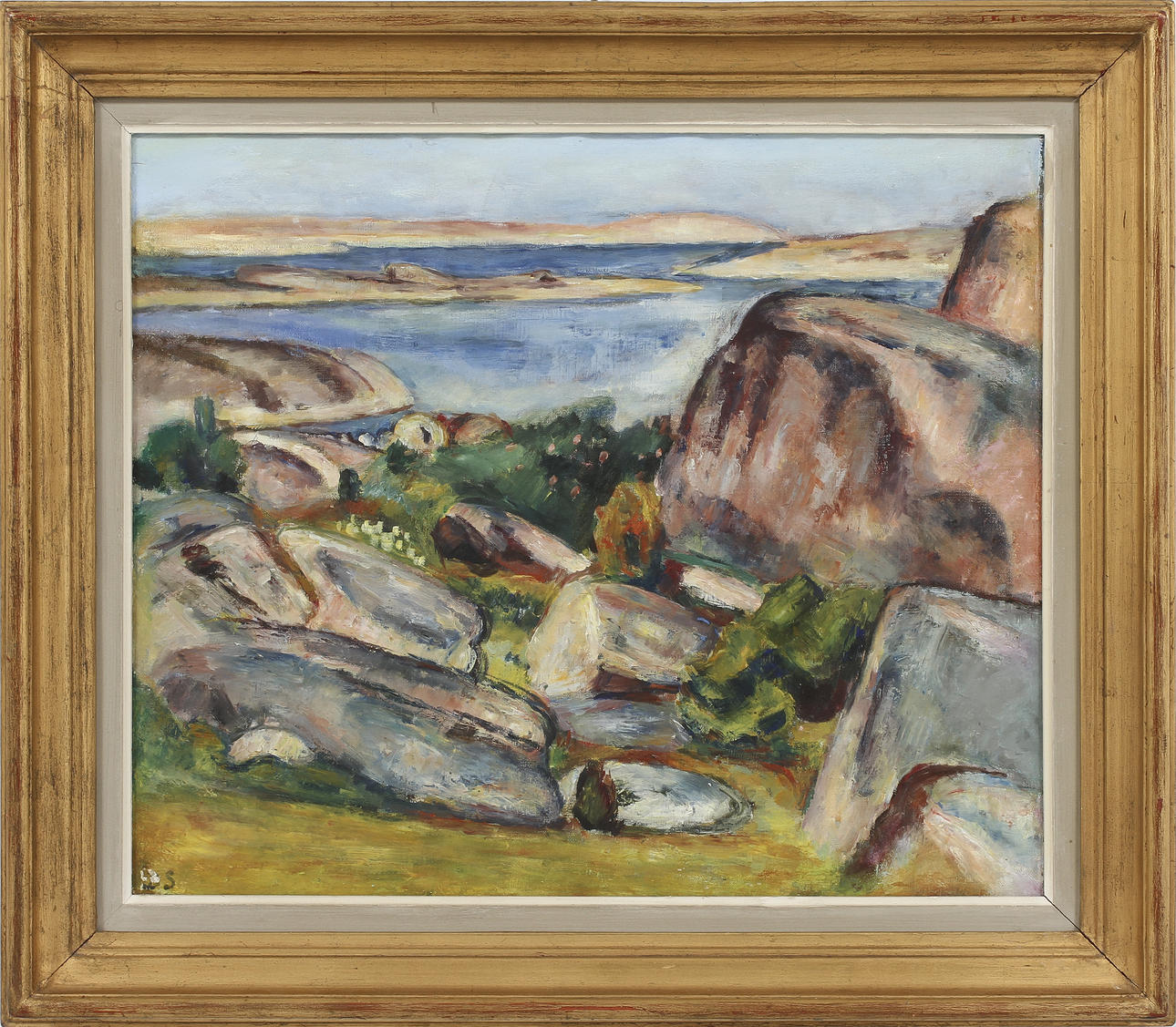 BIRGER SIMONSSON. Olja på duk, signerad.