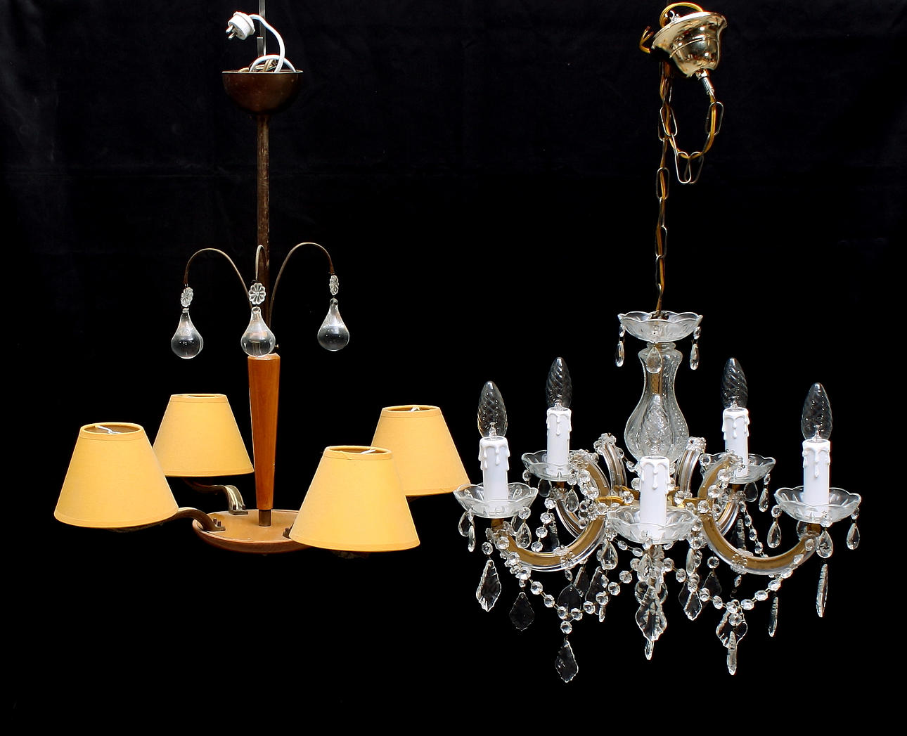 TAKARMATUR, 2 st, höjd 60 cm och 110 cm.