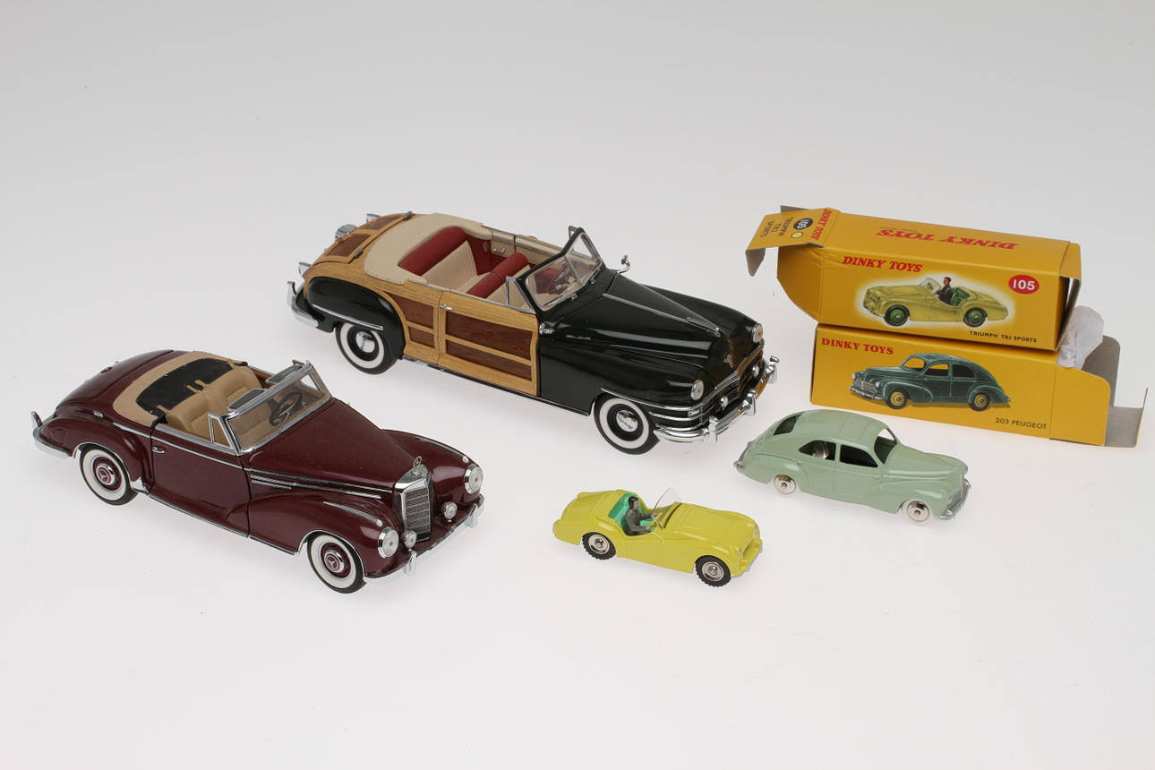 MODELLBILAR, FRANKLIN MINT och ATLAS.