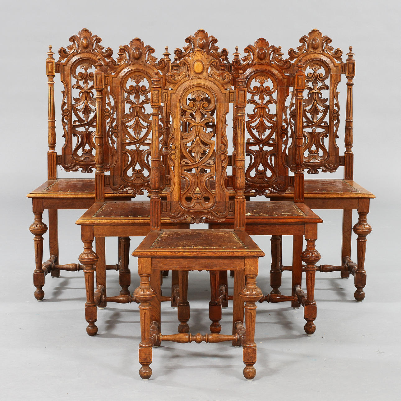 STOLAR, 6 st, nyrennäsans, 1800/1900-tal.