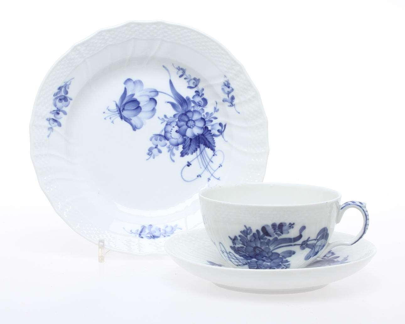 TESERVISDELAR, 20 delar, porslin, "Blå Blomst", Royal Copenhagen.