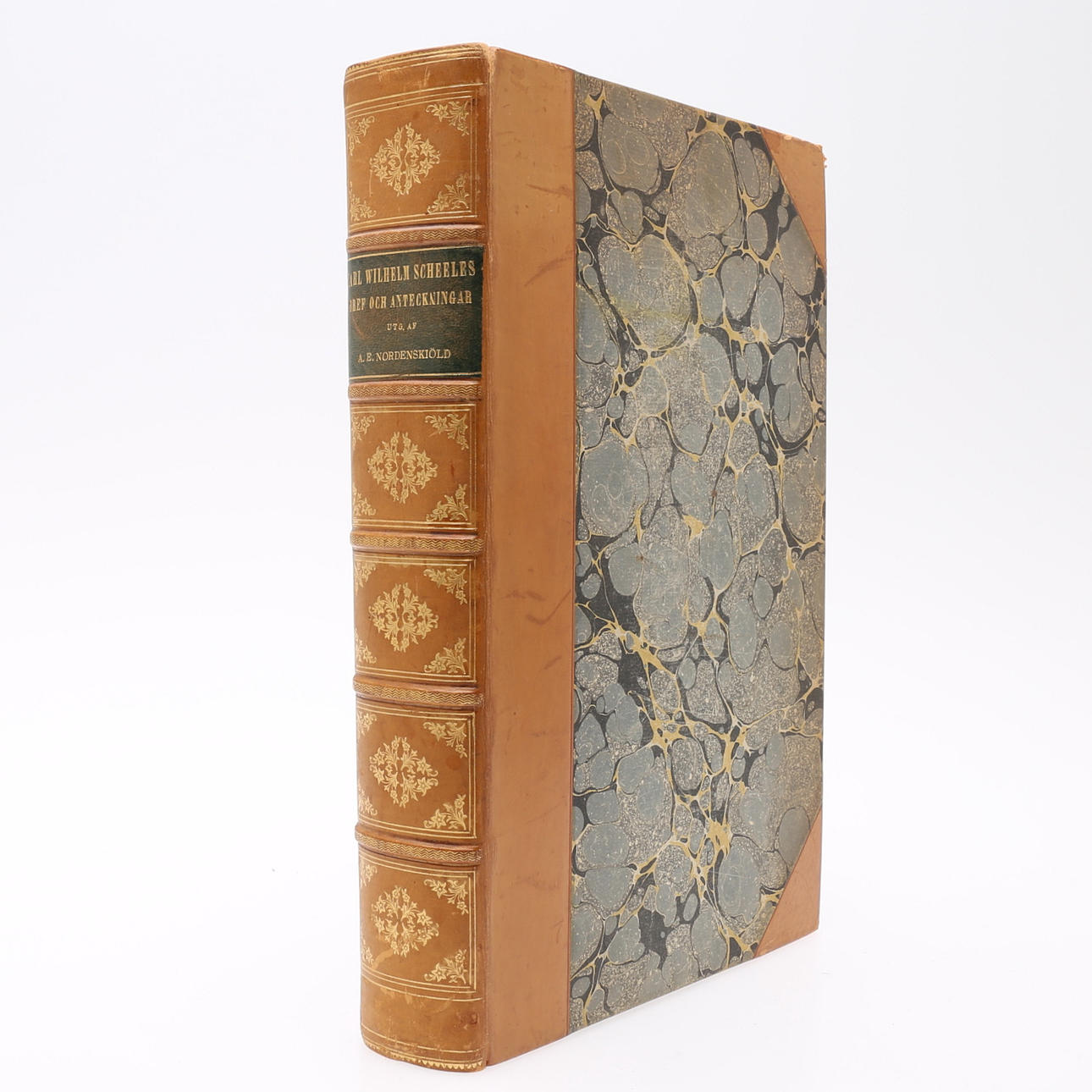 CARL WILHELM SCHEELE'S LETTERS AND NOTES 1892 BEAUTIFULLY BOUND.