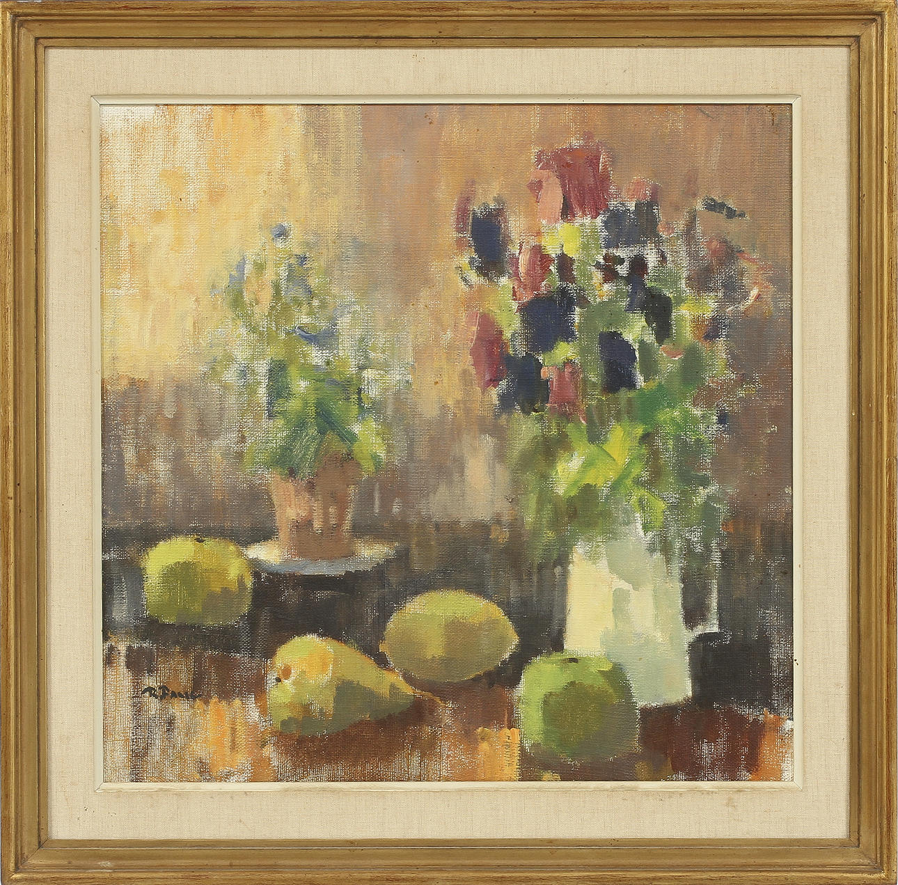 RAGNAR FALK, olja på duk, sign.