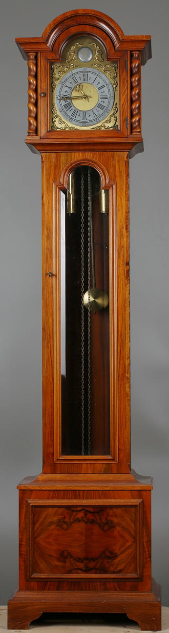 GRANDFATHER CLOCK. Mid-20th century.