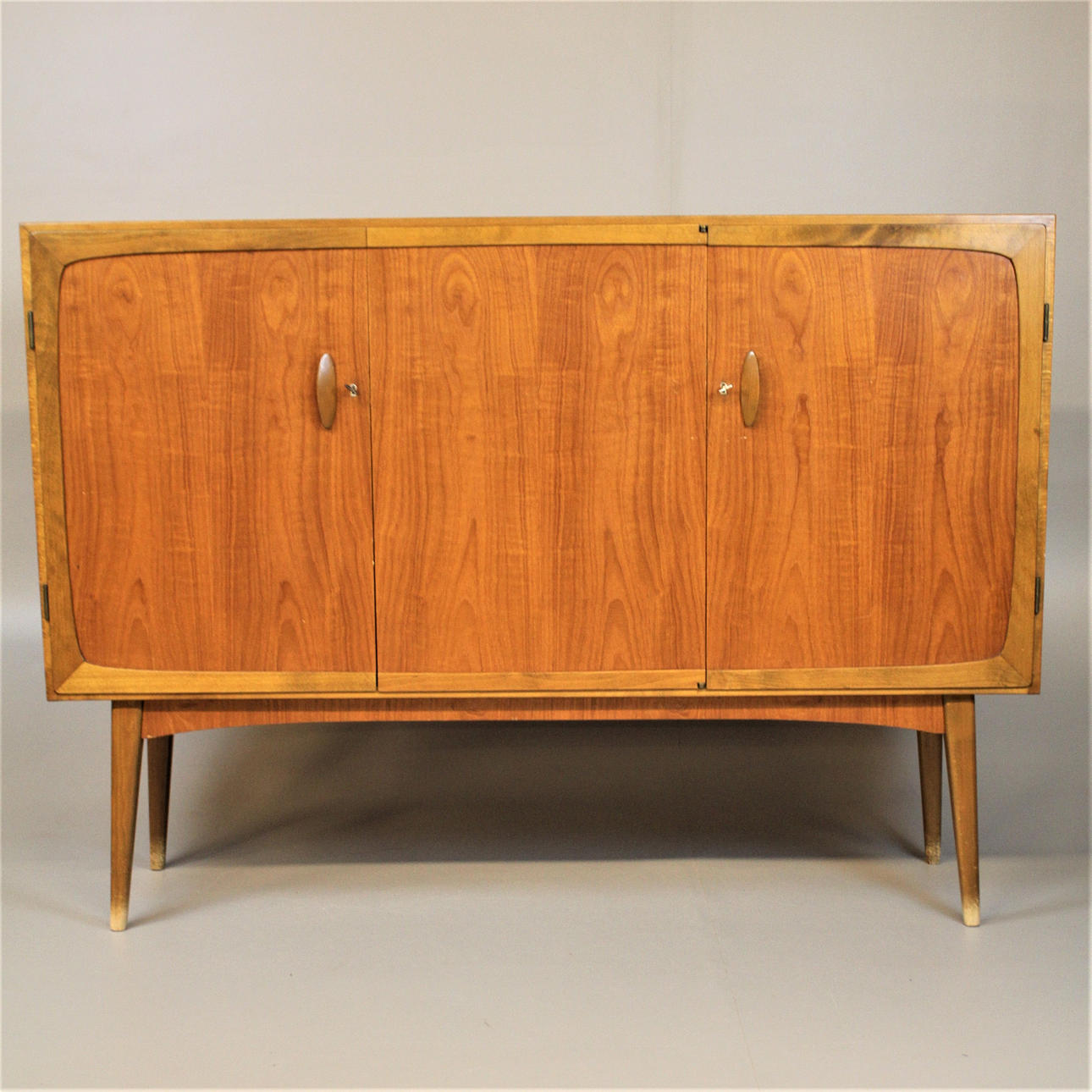 CABINET, teak, Treman, Denmark, 1950s/60s.