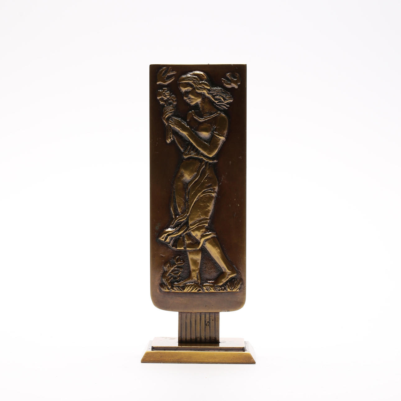 VAS, brons, Oskar Antonsson, Athena, Ystad.