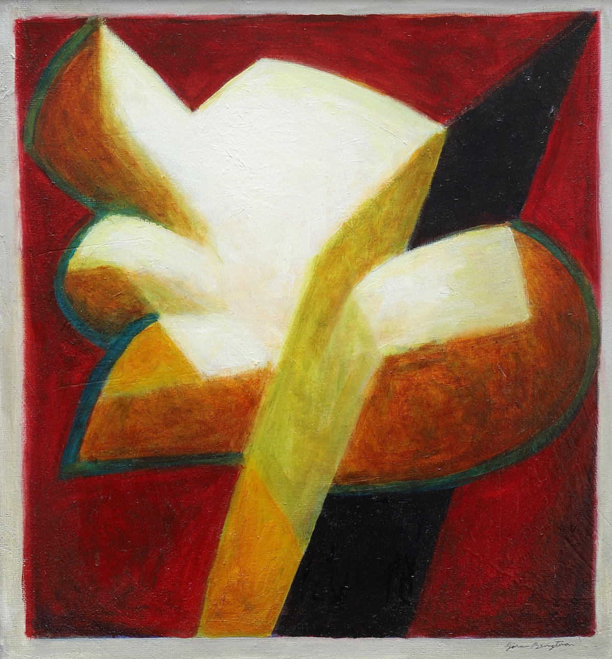 GÖRAN BENGTSSON. oil on Board, ''IPUR'', signed, dated on verso.