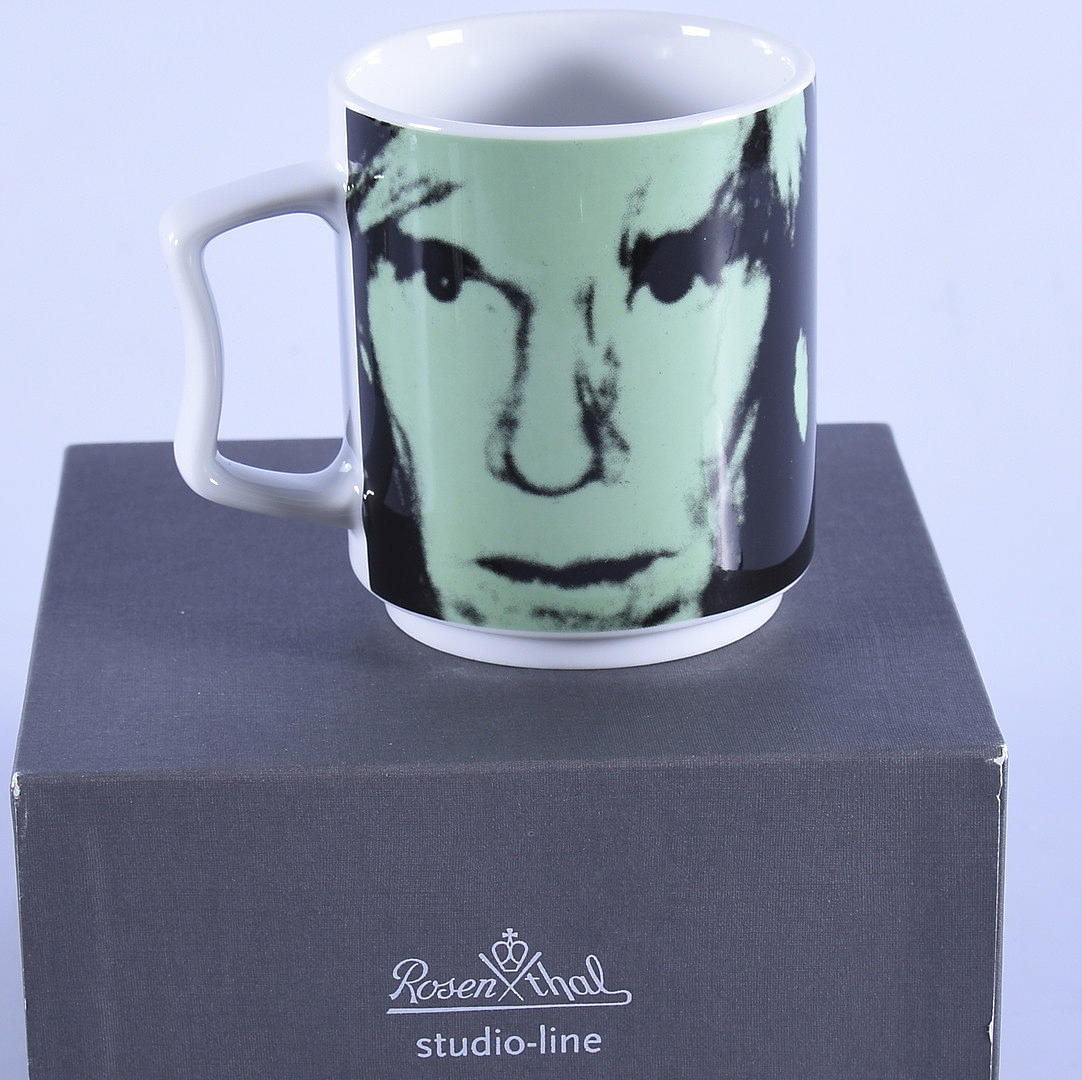 MUKI, posliini, Andy Warhol, Rosenthal Studio Line.