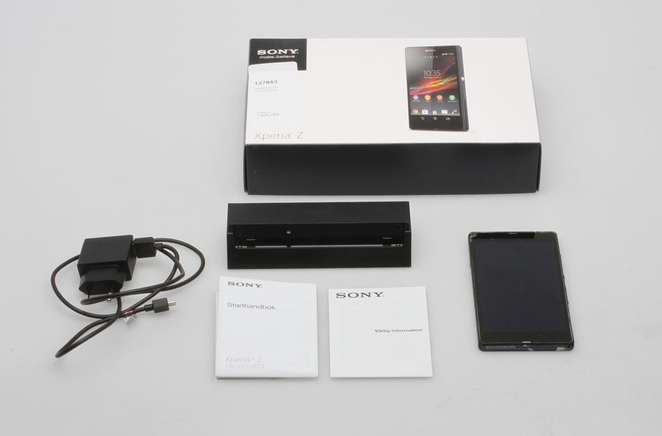 MOBILTELEFON, Xperia Z, Sony.