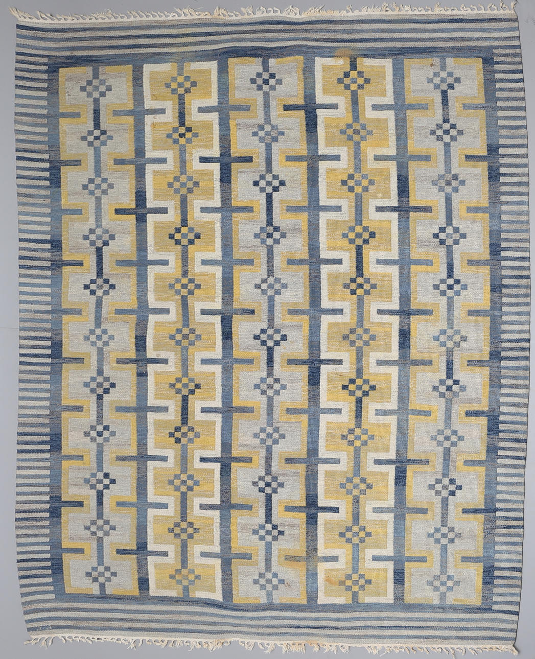 JUDITH  JOHANSSON. "MEDITATION", CARPET, ROLL SHEETS.
