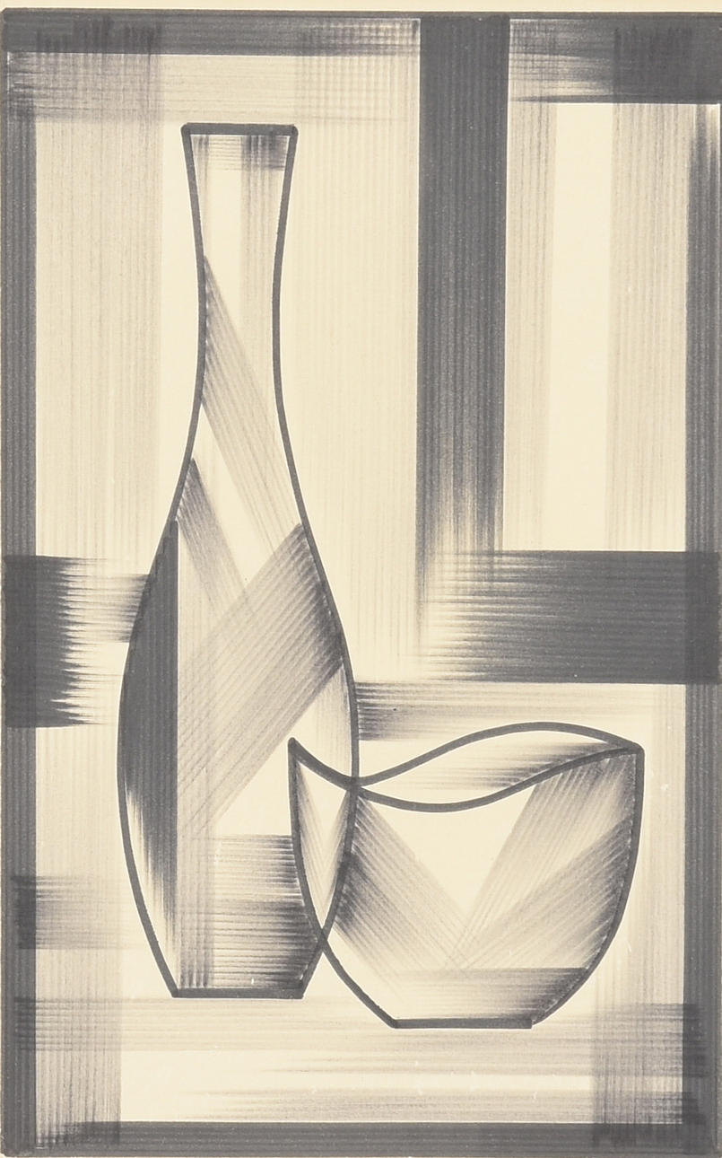 ATTRIBUTED TO ARNE WILLNERS. Ink washing.