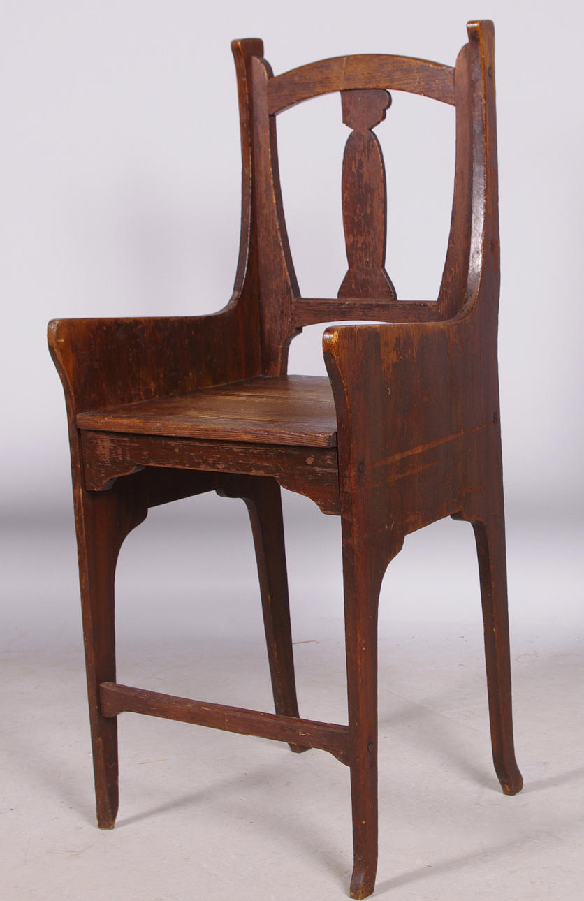 STOL, proveniens Edvard Perssons stol som barn.